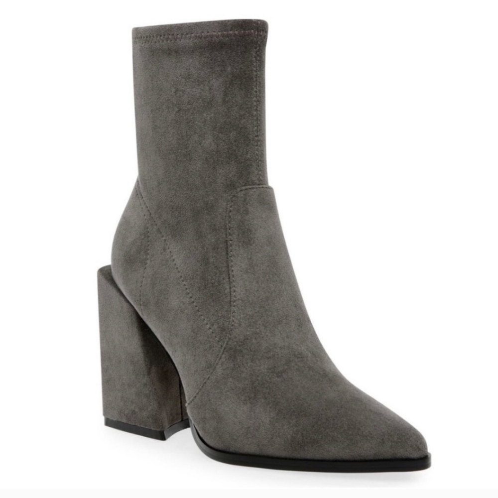 STEVEN NEW YORK TAITE GRAY BOOTIE SIZE 7 NIB